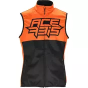 Acerbis LINEAR Off Road Softshell Motorcycle жилет Black Orange