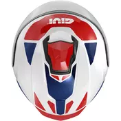 Givi X.25 TARGET Jet motorcycle Мотошлем White Blue Red