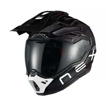 Nexx X.rally Fim Racing 2 Carbon Мотошлем White Черный