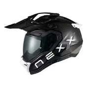 Nexx X.rally Fim Racing 2 Carbon Мотошлем White Черный