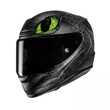 Hjc Rpha 12 Toothless 2 Universal Мотошлем Черный