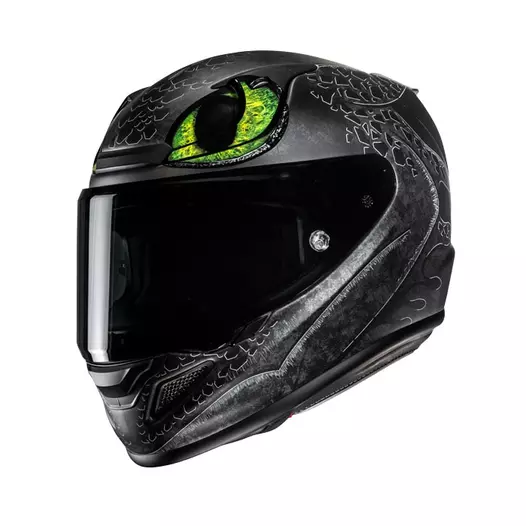 Hjc Rpha 12 Toothless 2 Universal Мотошлем Черный (размер: m)