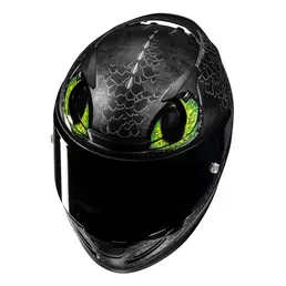 Hjc Rpha 12 Toothless 2 Universal Мотошлем Черный