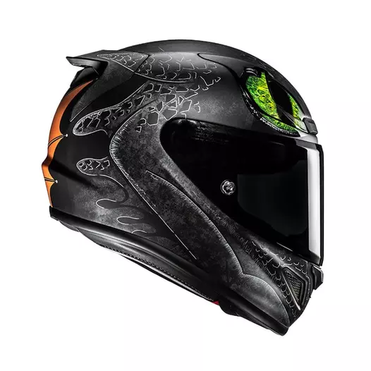 Hjc Rpha 12 Toothless 2 Universal Мотошлем Черный