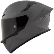 Full Face Motorcycle Мотошлем Kyt KYT TT-REVO PLAIN Matt GRL Grey