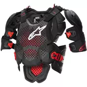 Alpinestars A-10 V2 FULL CHEST PROTECTOR Motorcycle Harness Anthracite Black Red