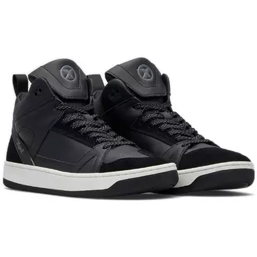 XPD MOTO-1 LEATHER Motorcycle Sneaker Black