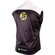 Gillet Moto Cross Shot Bodywarmer lite 2.0 Black Yellow Fluo