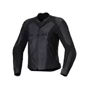 Alpinestars Stella Faster V3 Leather мотокуртка Black Черный