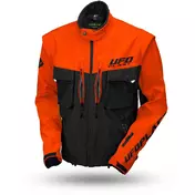 Ufo TAIGA Enduro Motorcycle мотокуртка Orange - Protections NOT Included