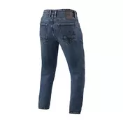 Rev'it Detroit 3 Tapered Short Jeans Dark Blue Синий