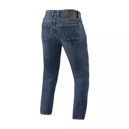 Rev'it Detroit 3 Tapered Short Jeans Dark Blue Синий