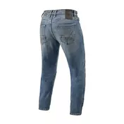 Rev'it Detroit 3 Tapered Short Jeans Blue Medium Синий