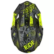 O Neal 1 Srs 2206 Vibrant V.26 Мотошлем Black Yellow Желтый