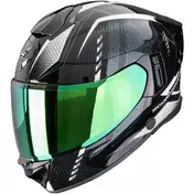 Scorpion EXO-530 AIR THERAS Full Face Motorcycle Мотошлем, Black/White