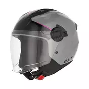 Acerbis Jet Levante Мотошлем Grey Pink Розовый