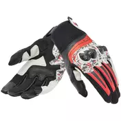 Dainese MIG 3 Spray Leather Summer Motorcycle мотоперчатки Black Red White