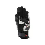 Dainese MIG 3 Spray Leather Summer Motorcycle мотоперчатки Black Red White