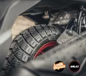 ANLAS 90/90-18 SC500 Winter Grip2 Motosiklet Kış Lastiği Черный