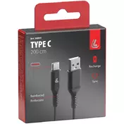 Usb Cable > Usb Type C - 200 cm Black