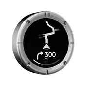 CellularLine Beeline Moto II Bluetooth Motorcycle GPS Navigator Silver