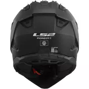 Adventure Motorcycle Мотошлем Ls2 MX702 PIONEER 2 SOLID Matt Black