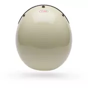 Bell MAGNUM Solid Vintage White Cafe Racer Motorcycle Мотошлем