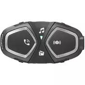 CellularLine CONNECT HD Bluetooth Motorcycle Intercom (Motorcycle/Motorcycle) Single
