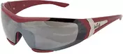 Technical очки Moto Sport Baruffaldi Myto Imperial Red Wrap-around lens Neutra and Specchiata