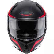Integral Motorcycle Мотошлем Caberg AVALON BLAST Matt Black White Red Fluo