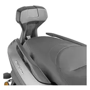 Specific backrest for passenger Givi TB2149 For YAMAHA X-MAX 125 (18 > 22); X-MAX 300 (17 > 22); Tricity 300 (20 > 26)