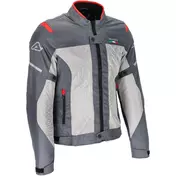 Acerbis ON ROAD RUBY LADY 3 Layer CE Women's Motorcycle мотокуртка Gray Red