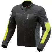 T-ur ETNA Perforated Summer Motorcycle мотокуртка Gray Yellow Fluo