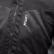 T-ur ETNA Perforated Summer Motorcycle мотокуртка Gray Yellow Fluo