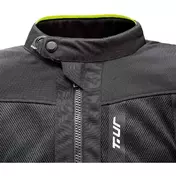 T-ur ETNA Perforated Summer Motorcycle мотокуртка Gray Yellow Fluo