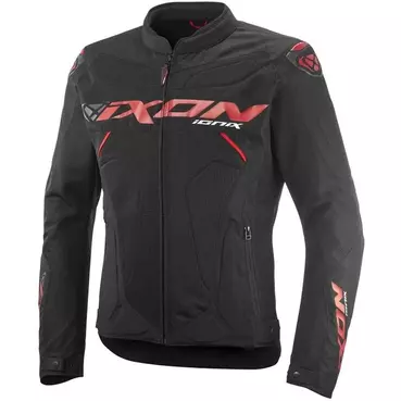 Ixon IONIX Summer Motorcycle мотокуртка Black Red