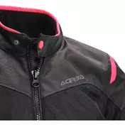Acerbis New RAMSEY LADY My Vented 2.0 Summer Fabric Women's Motorcycle мотокуртка Black Pink