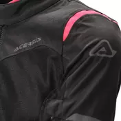 Acerbis New RAMSEY LADY My Vented 2.0 Summer Fabric Women's Motorcycle мотокуртка Black Pink