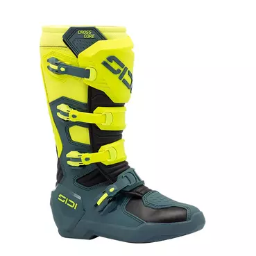 Sidi Crosscore мотоботинки Petrol Yellow Fluo Желтый