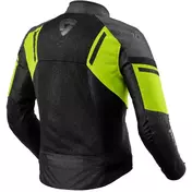Rev'it GT-R Air 3 Summer Motorcycle мотокуртка Black Yellow Neon