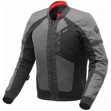 T-ur ATLAS Summer Motorcycle мотокуртка Black Gray