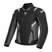 Giubbotto Moto Traforato Berik 2.0 NJ-173315-IT Mesh Air Nero Grigio Scuro