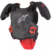 Alpinestars A-5 S V2 YOUTH Youth Moto Cross Harness Red White Black