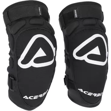 Acerbis Soft Knee Protectors for Kids, Black