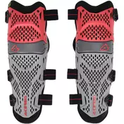 Acerbis Impact Pro Motocross Enduro Knee Brace Red Grey