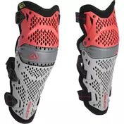 Acerbis Impact Pro Motocross Enduro Knee Brace Red Grey