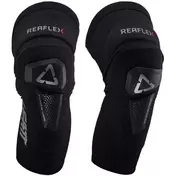 Leatt REAFLEX HYBRID PRO Motorcycle Knee Brace Black
