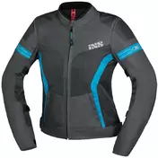 Trigonis-Air Women's Sport Fabric Motorcycle мотокуртка Gray Turquoise