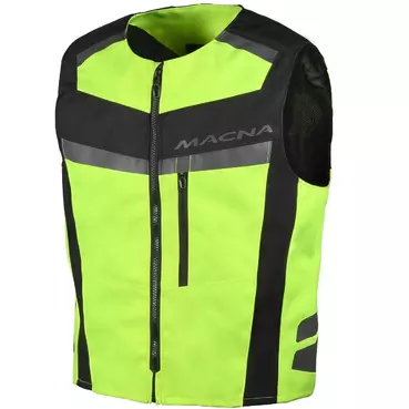 Macna Vision4All plus 2.0 Fluo Yellow Black Reflective жилет