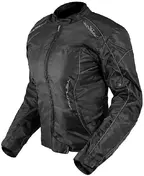 VENUSIA LADY Black Womens Motorcycle Leather мотокуртка